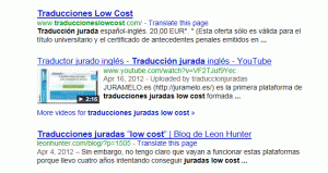 Traducciones low cost