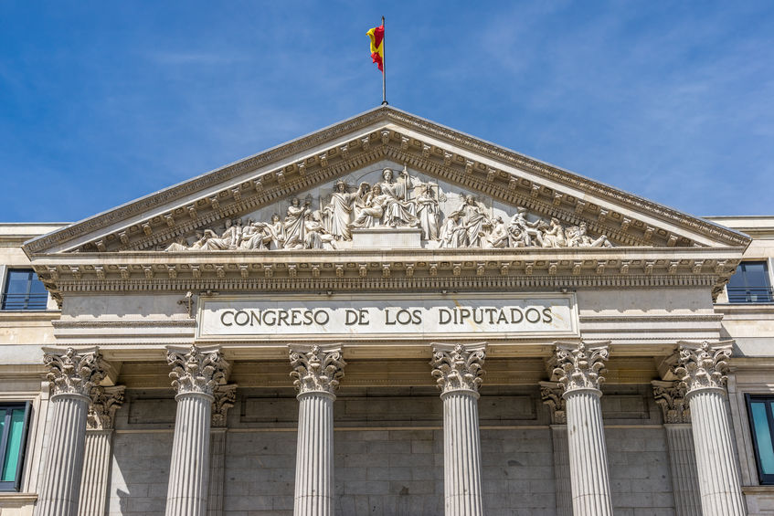 Congreso de los Diputados (Congress of Deputies), Spanish Parliament in Madrid