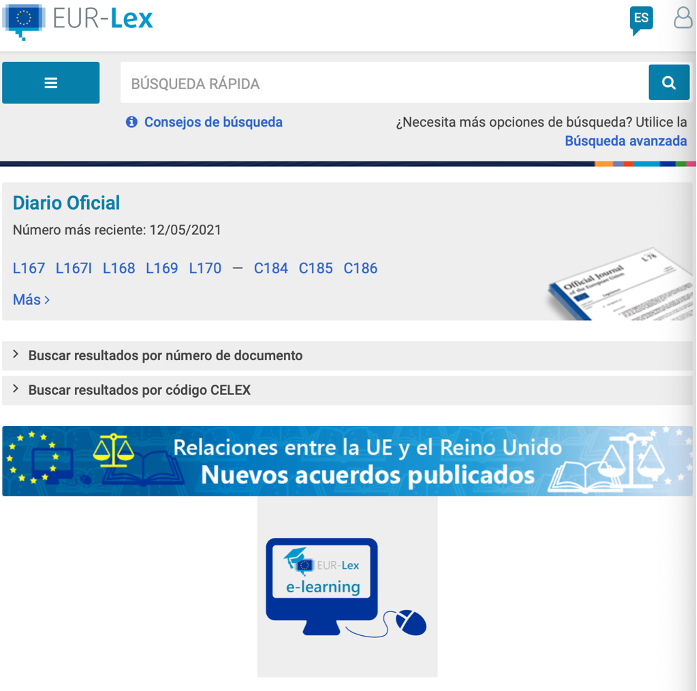 Recursos para traductores EURLEX